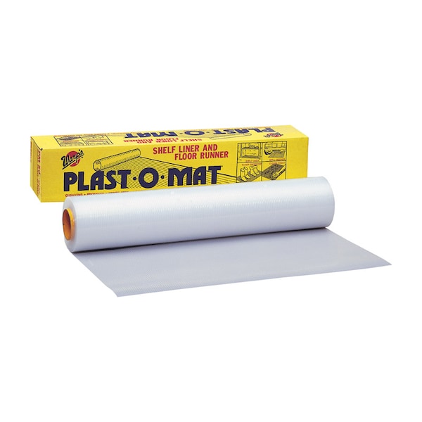 Warps Warp's Plast-O-Mat 50 ft. L X 30 in. W Clear Shelf Liner and Floor Runner PM50 - main
